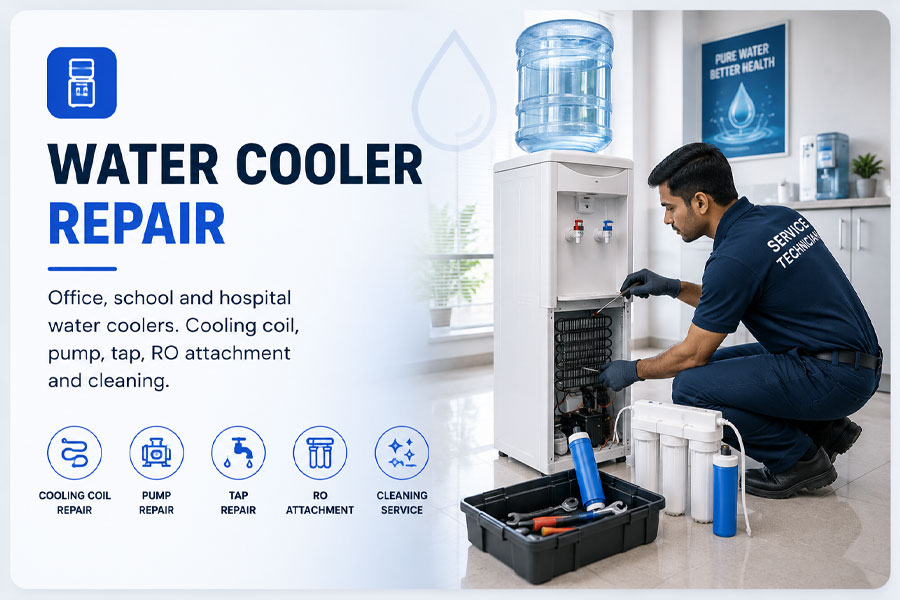 Cooling condenser units